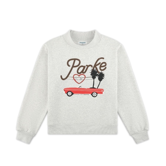 PARKE Los Angeles Graphic Mockneck NWT - Picture 2 of 7